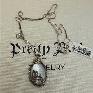 925 Silver Necklace Mother Of Pearl